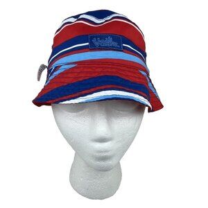 UV Skinz Reversible Bucket Hat Striped Kids Boys 3T UPF 50 Sunwear Protect